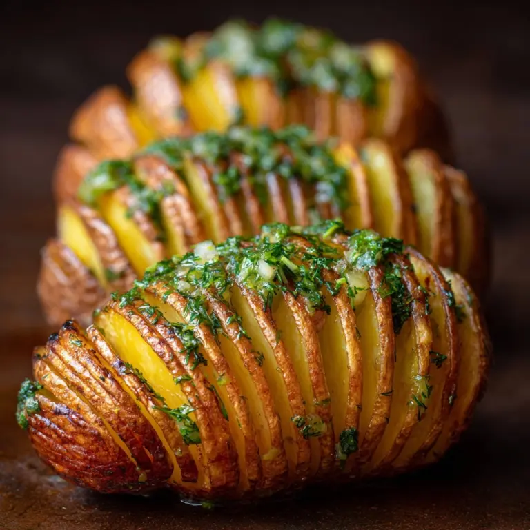 Hasselback Potatoes Recipe
