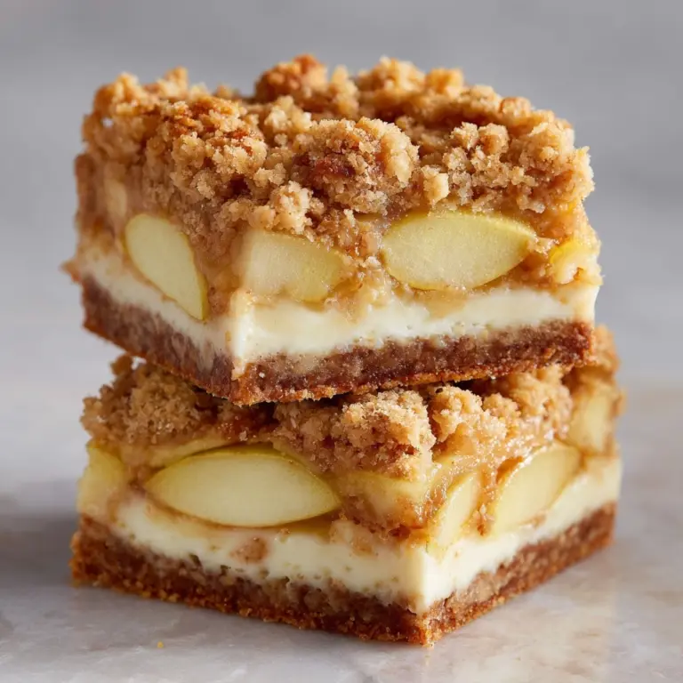 Apple Cheesecake Bars Recipe