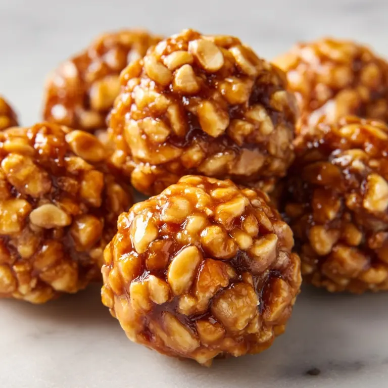 Rice Krispie Peanut Butter Balls Recipe