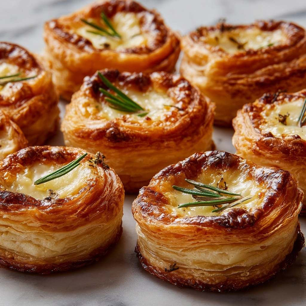 Brie and Jam Puff Pastry Bites Recipe - Recipe Image