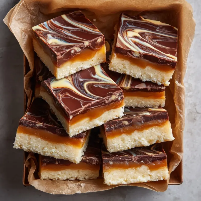 Homemade Twix Bars Recipe