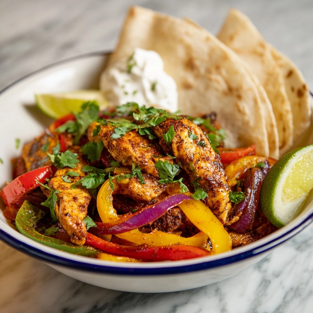 Air Fryer Chicken Fajitas Recipe - Recipe Image