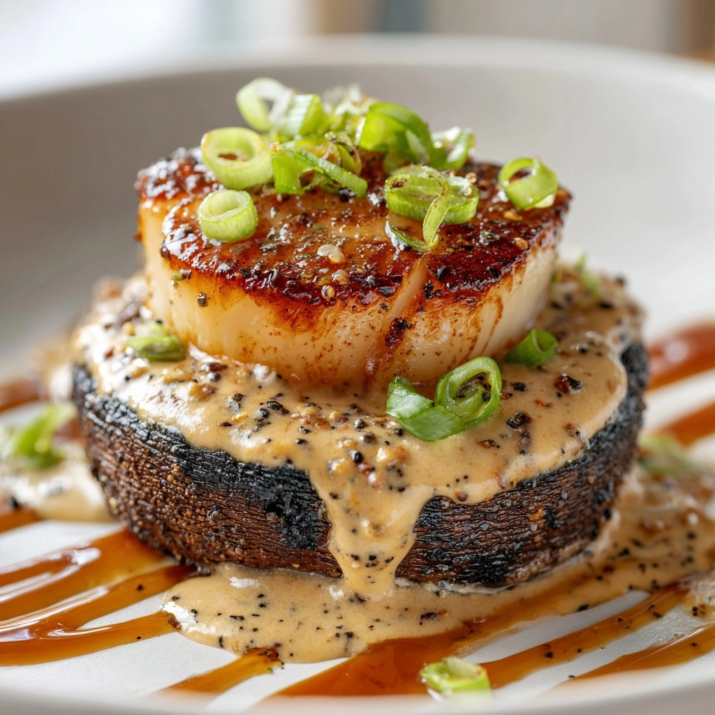 Creamy Garlic Crab-Stuffed Mushrooms Recipe - Recipe Image