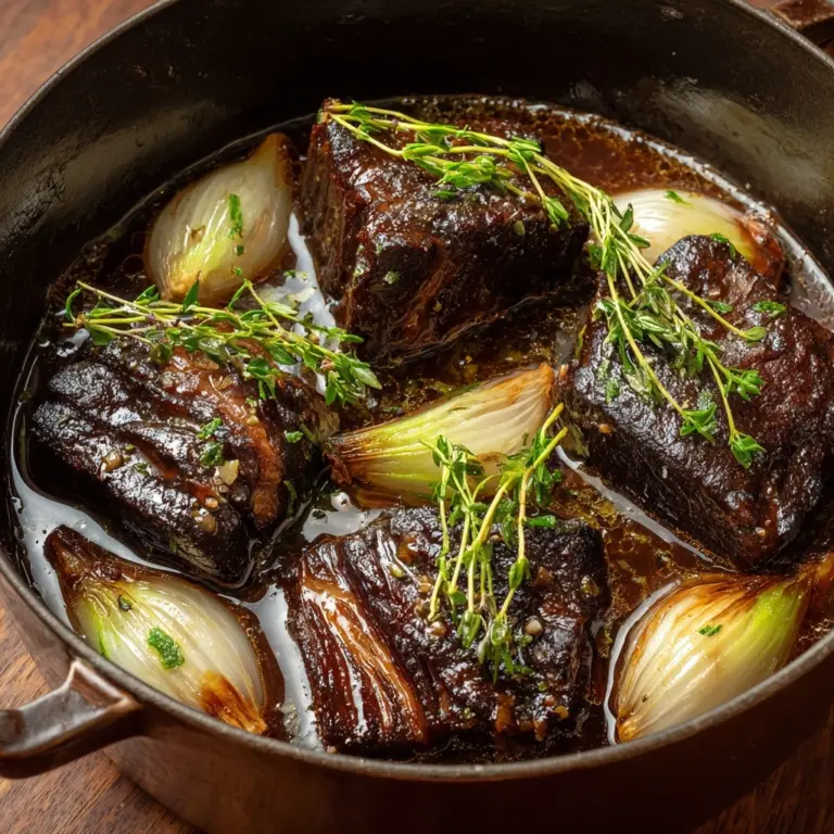 Belgian-Style Slow-Cooked Beef Stew Recipe