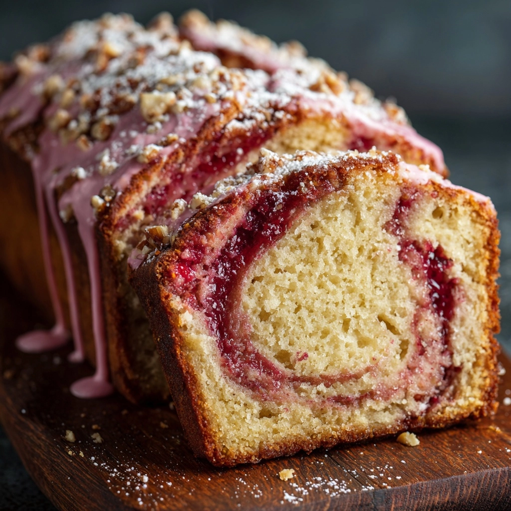 Cinnamon Rhubarb Bread Recipe - Recipe Image