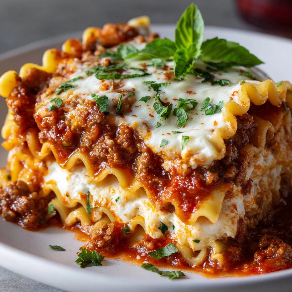 Easy 4-Hour Crockpot Ravioli Lasagna: A Comforting Dump-and-Go Dinner Recipe - Recipe Image