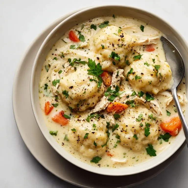 Chicken and Dumplings Recipe