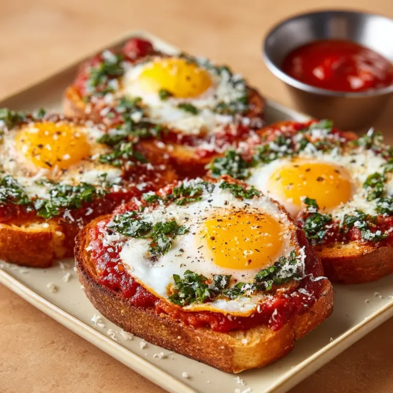 Shakshouka Toast Recipe