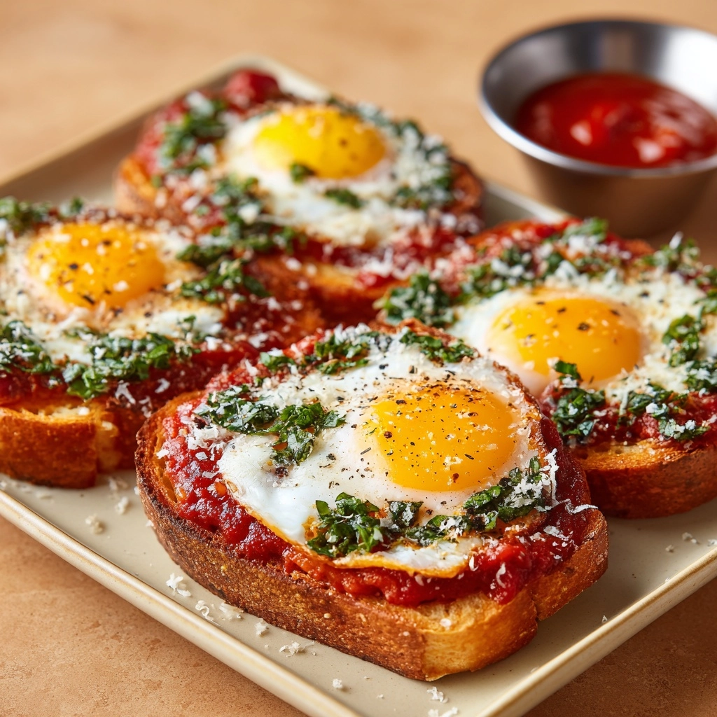 Shakshouka Toast Recipe - Recipe Image