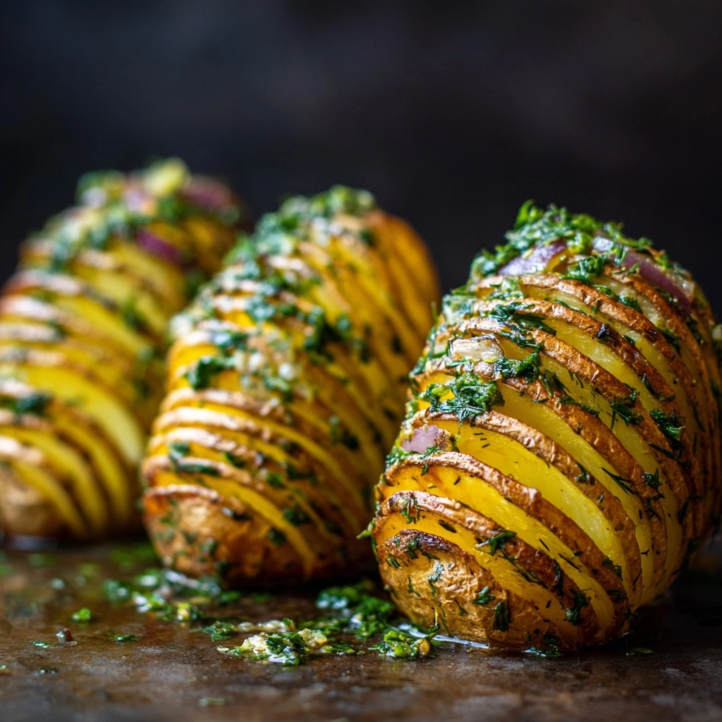 Hasselback Potatoes Recipe - Recipe Image