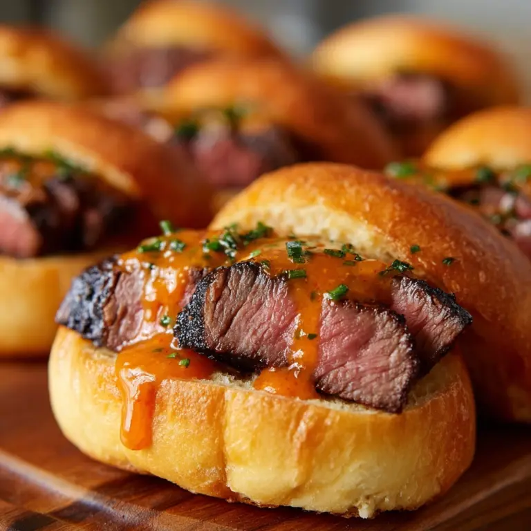 Cowboy Butter Steak Sliders Recipe