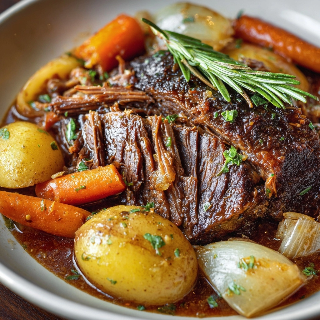 Classic Sunday Pot Roast Recipe - Recipe Image