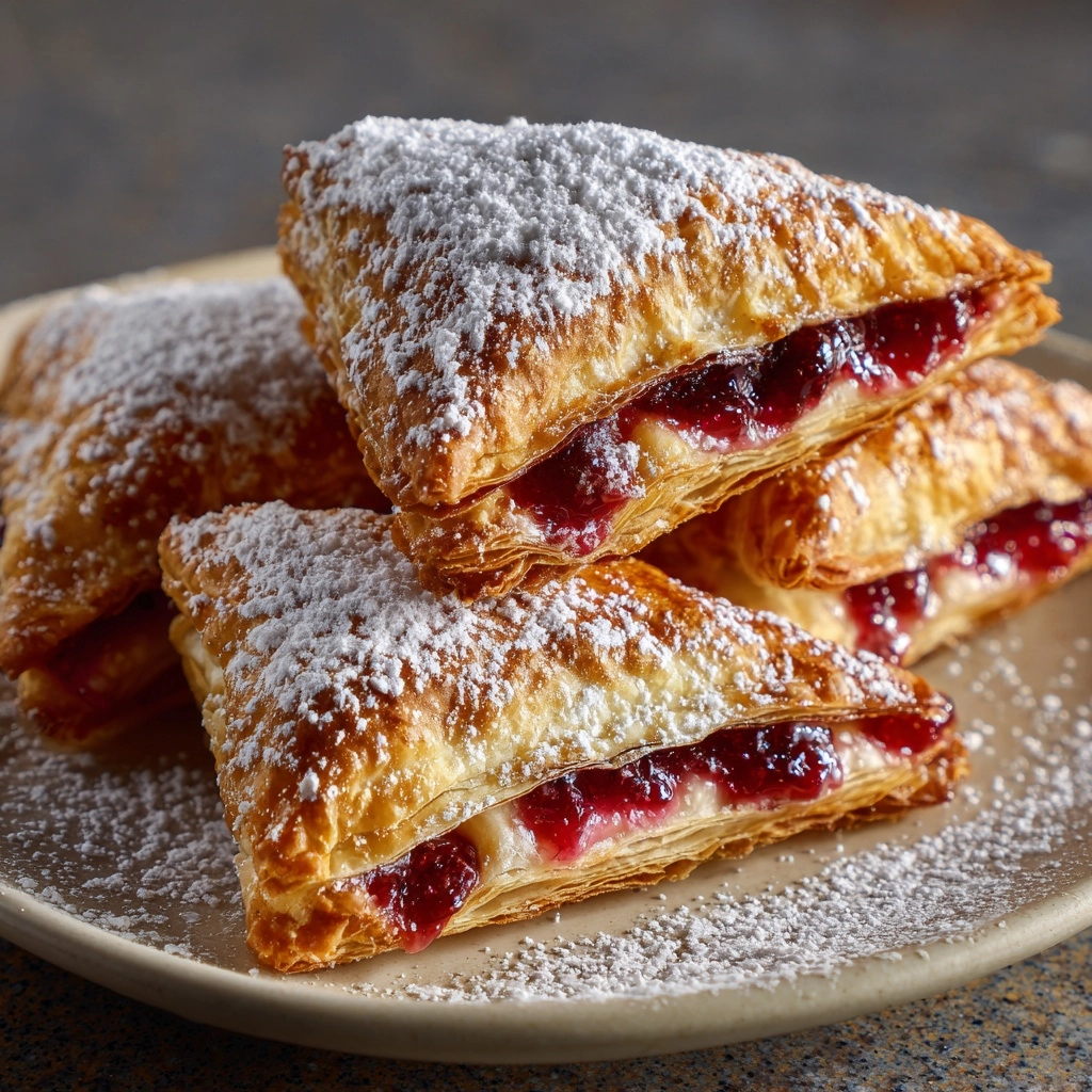 Raspberry Kolaczki Cookies Recipe - Recipe Image