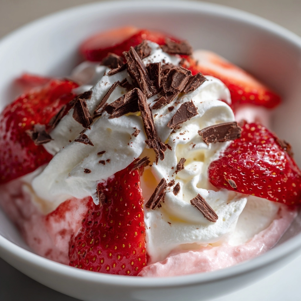 Creamy Strawberry Vanilla Delight Recipe - Recipe Image