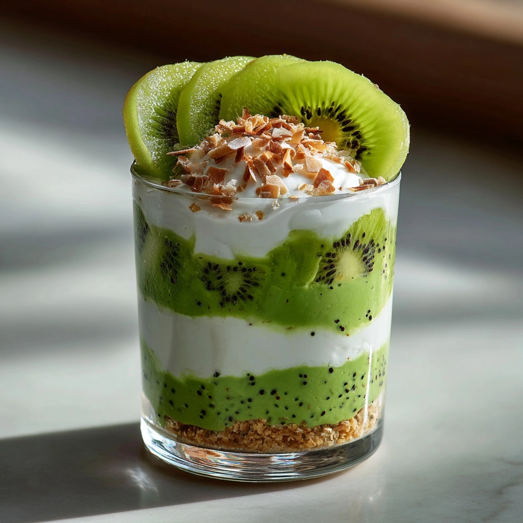 Kiwi and Coconut Parfait Recipe - Recipe Image