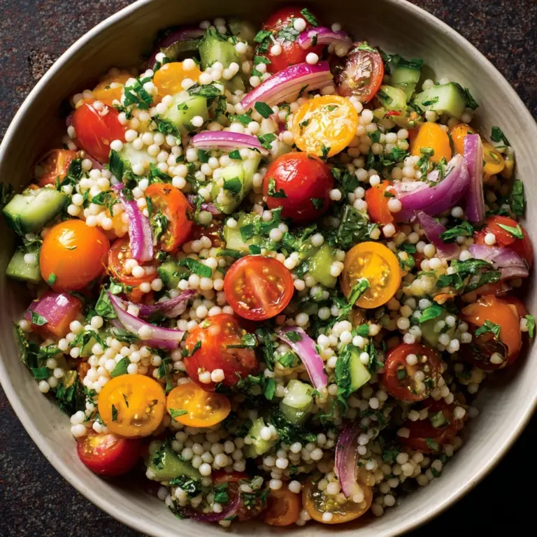 Cherry Tomato Couscous Salad Recipe
