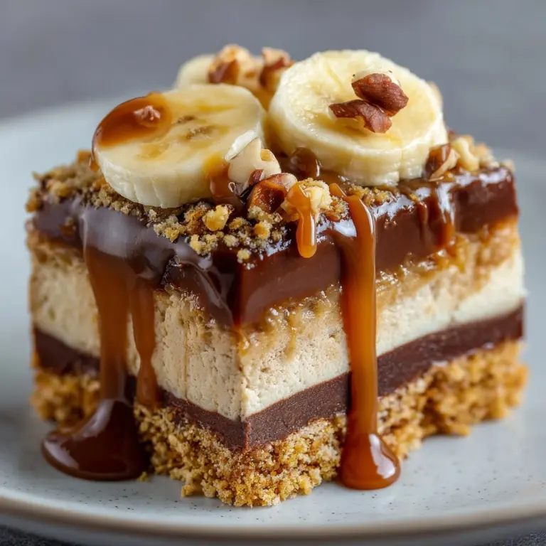 Banana Caramel Nut Cheesecake Recipe