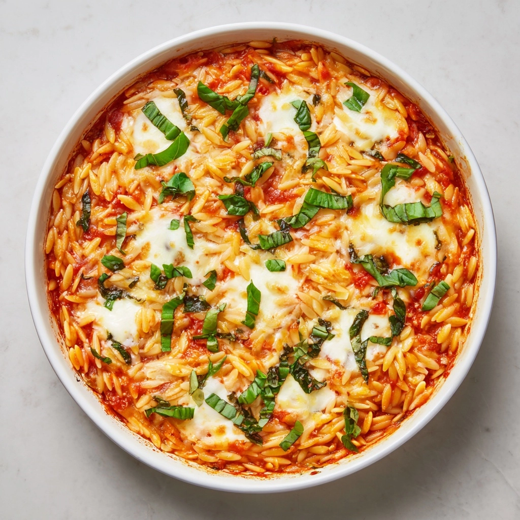 Baked Orzo Pasta Recipe - Recipe Image