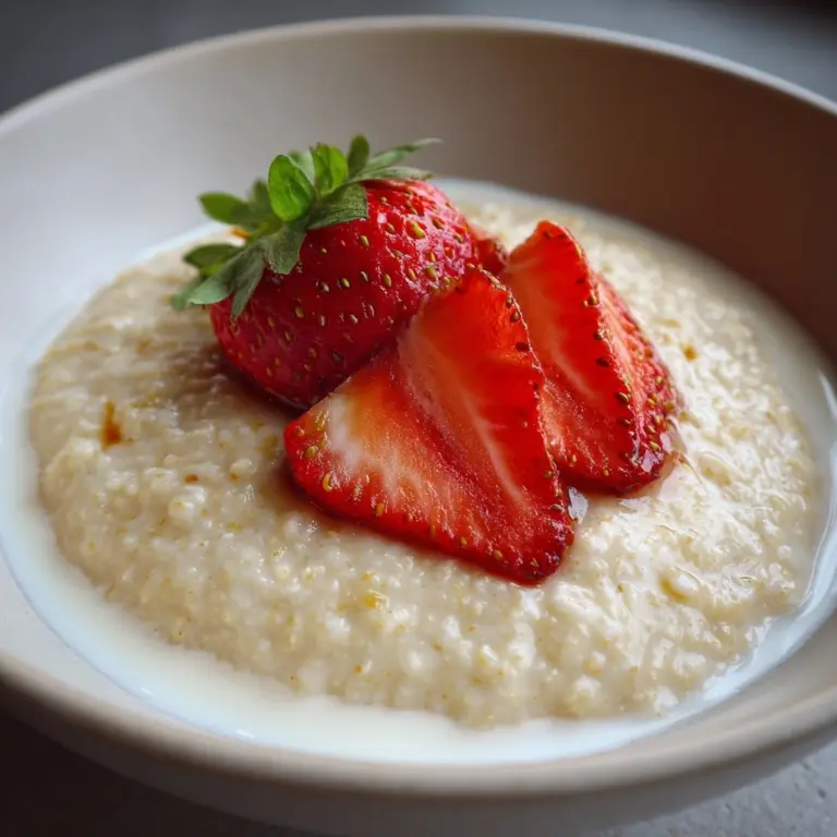 Crock Pot Strawberry and Cream Oatmeal Recipe