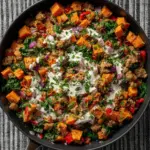 Ground Turkey Sweet Potato Skillet Recipe