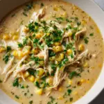 Creamy White Chicken Chili with Corn Recipe