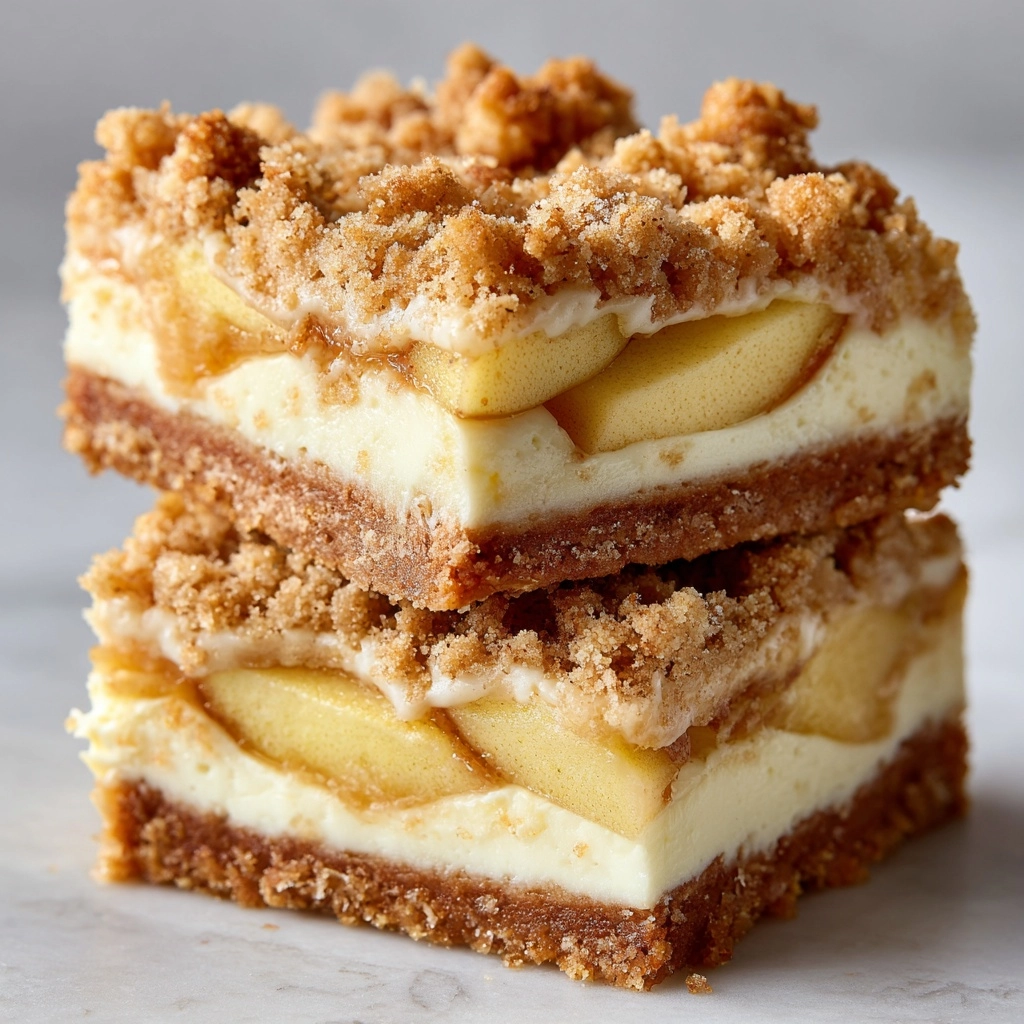 Apple Cheesecake Bars Recipe - Recipe Image