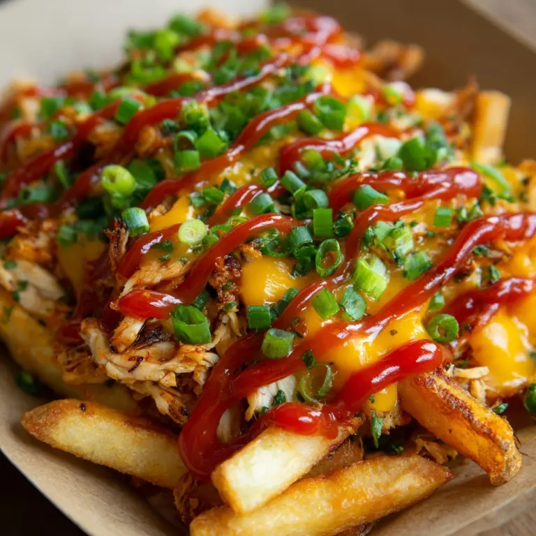 Chicken Loaded Fries Recipe