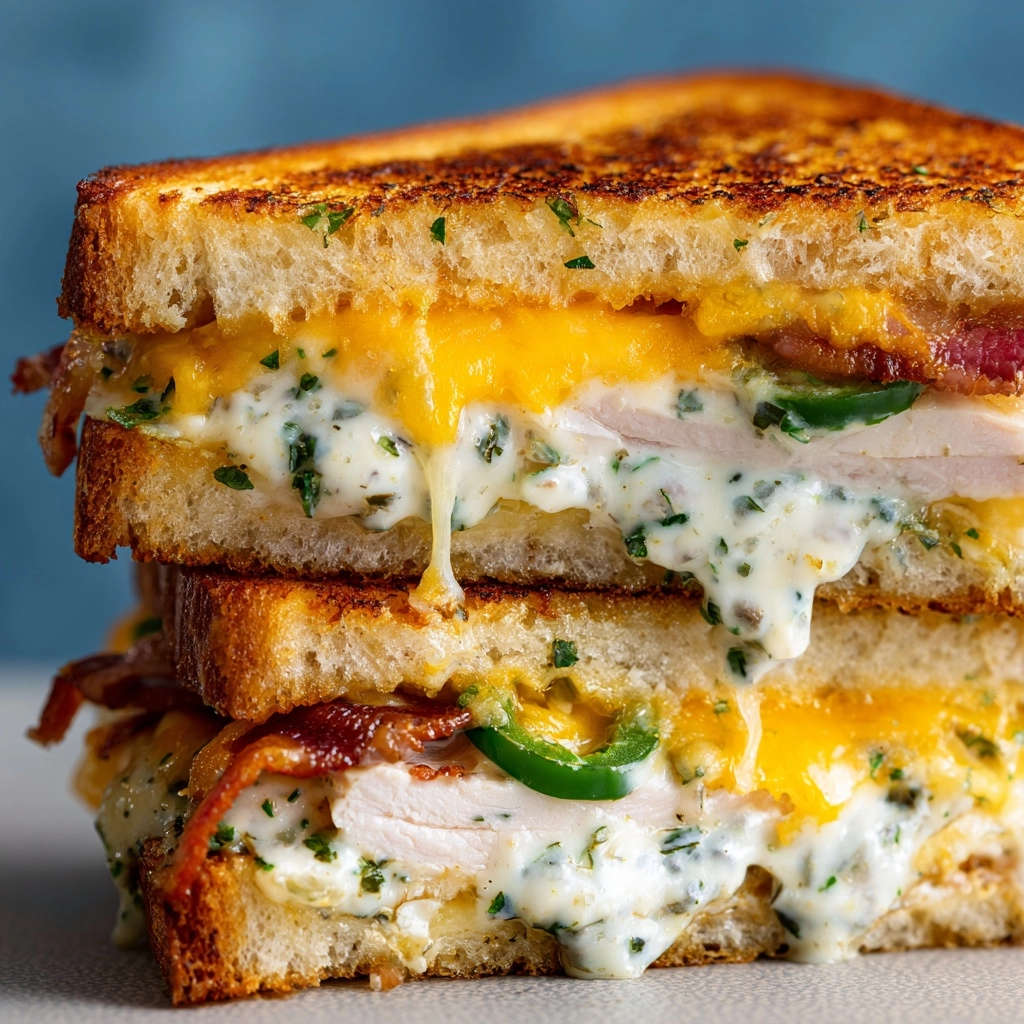 Jalapeno Popper Sandwich Recipe - Recipe Image