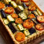 Roast Vegetable Tart Recipe