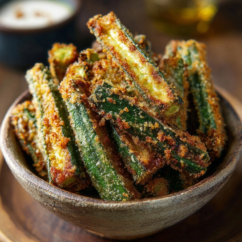 Crispy Okra Fries Recipe - Recipe Image