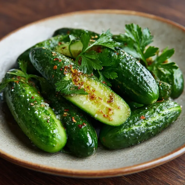 Sumac Cucumbers: A Refreshing and Zesty Side Dish Recipe