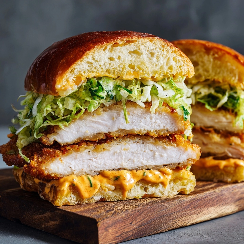 Crispy Chicken Caesar Sandwich: A Delicious Twist on a Classic Favorite Recipe - Recipe Image
