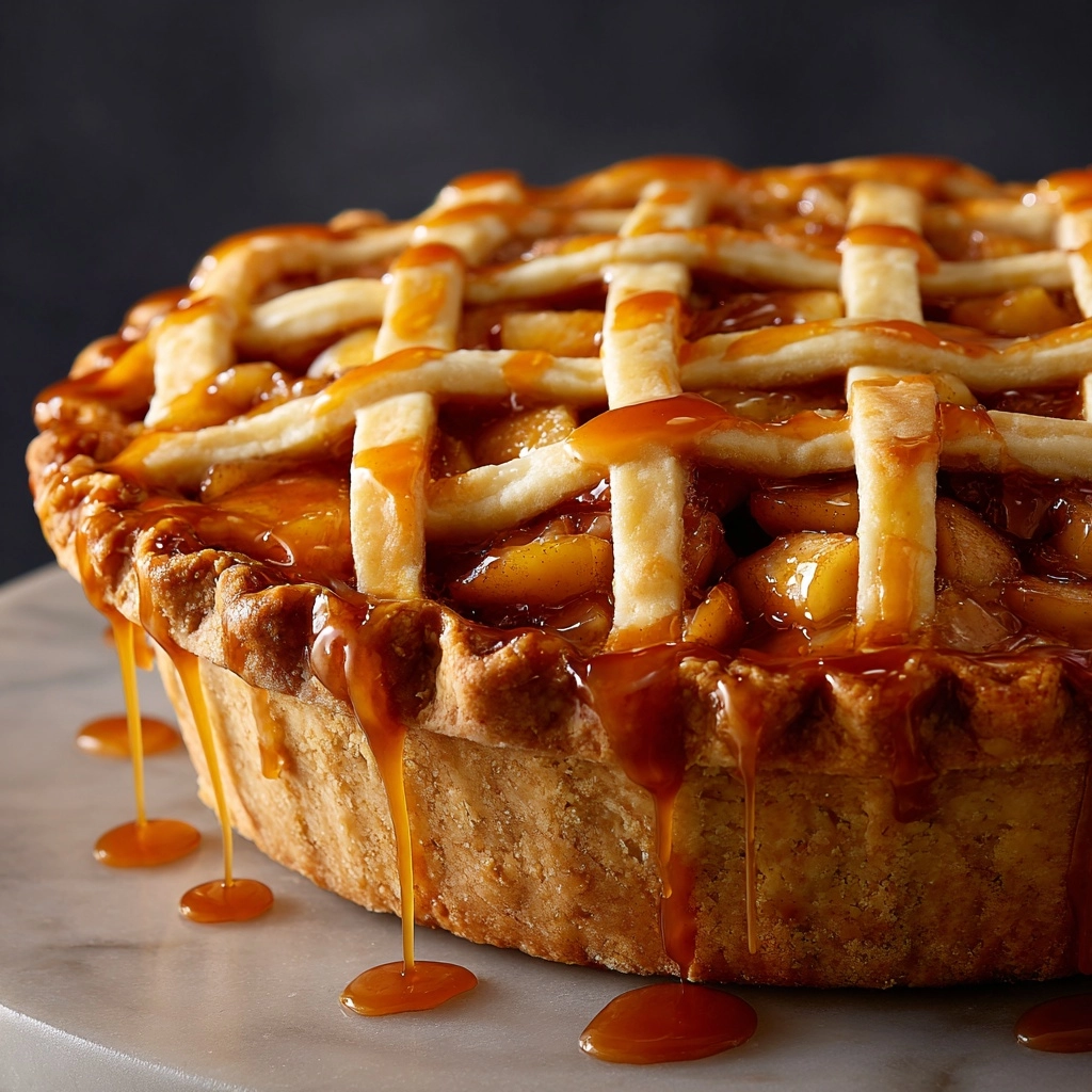 Caramel Apple Pie Recipe - Recipe Image