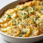 Crispy Parmesan and Gruyere Potato Gratin Recipe