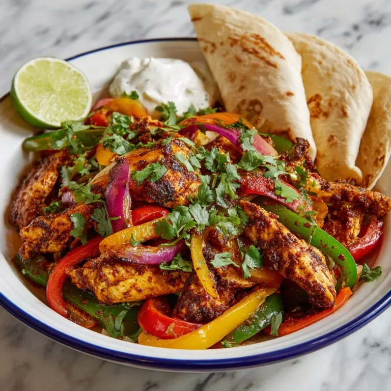 Air Fryer Chicken Fajitas Recipe