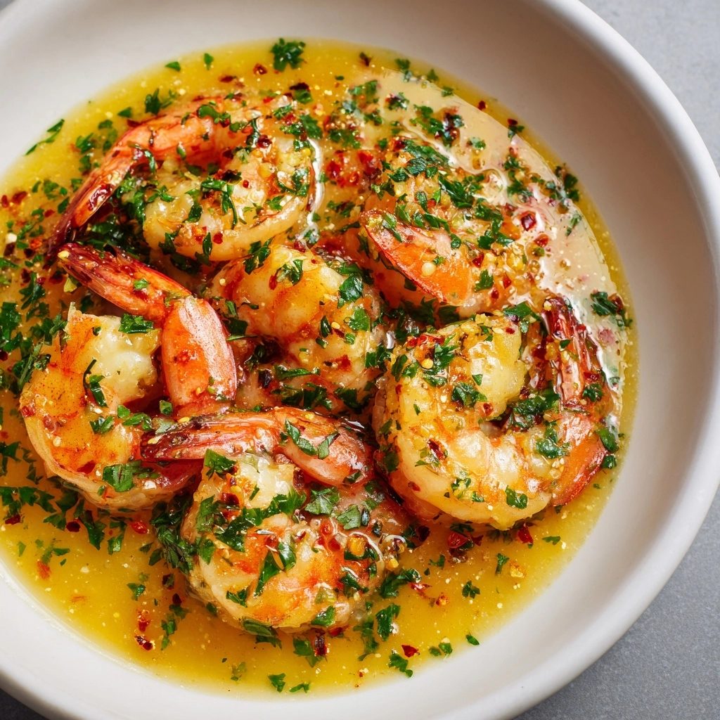 Succulent Shrimp in Creamy Garlic-Paprika Sauce Recipe - Recipe Image