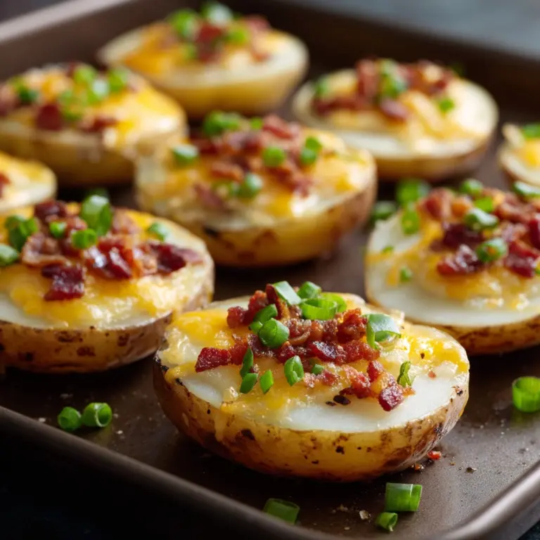 Baked Potato Rounds Recipe