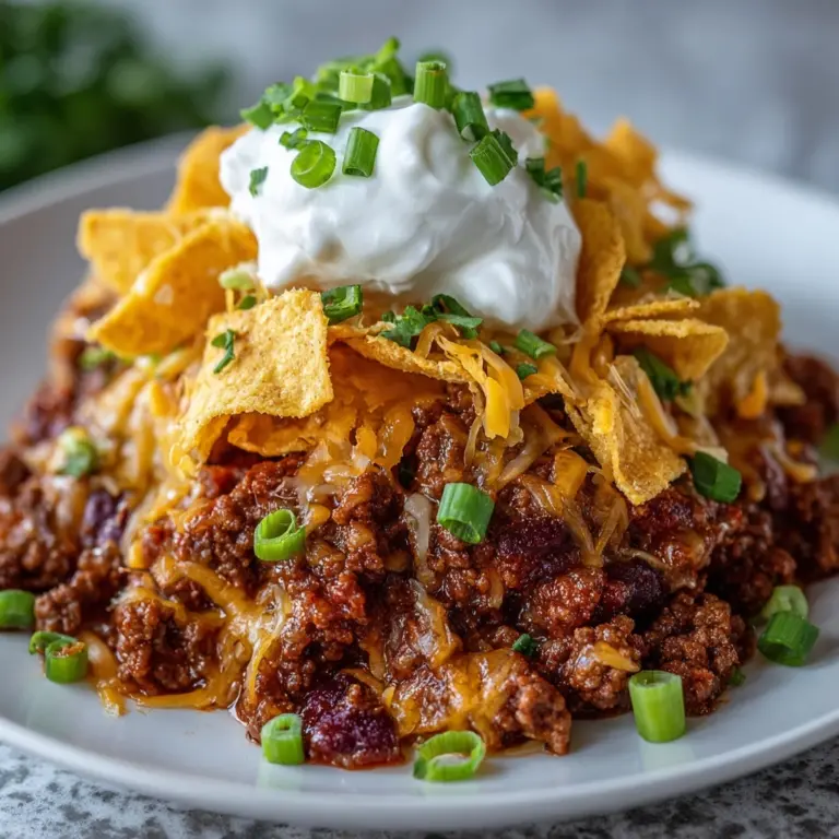 Easy Frito Pie Casserole Recipe