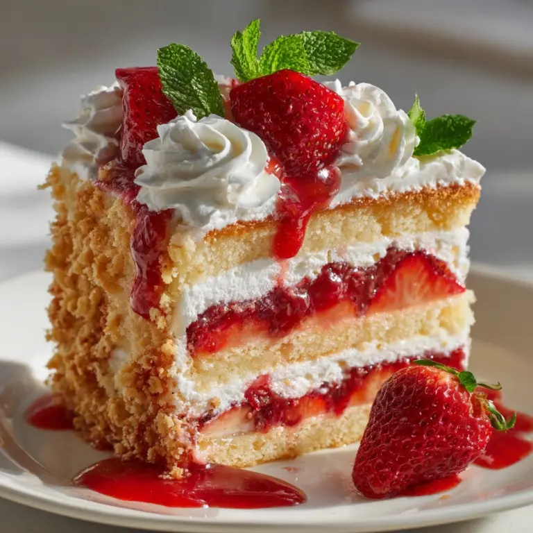 Strawberry Shortcake Cheesecake: The Ultimate Dessert Recipe