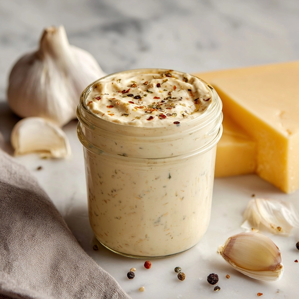 Garlic Parmesan Sauce Recipe - Recipe Image