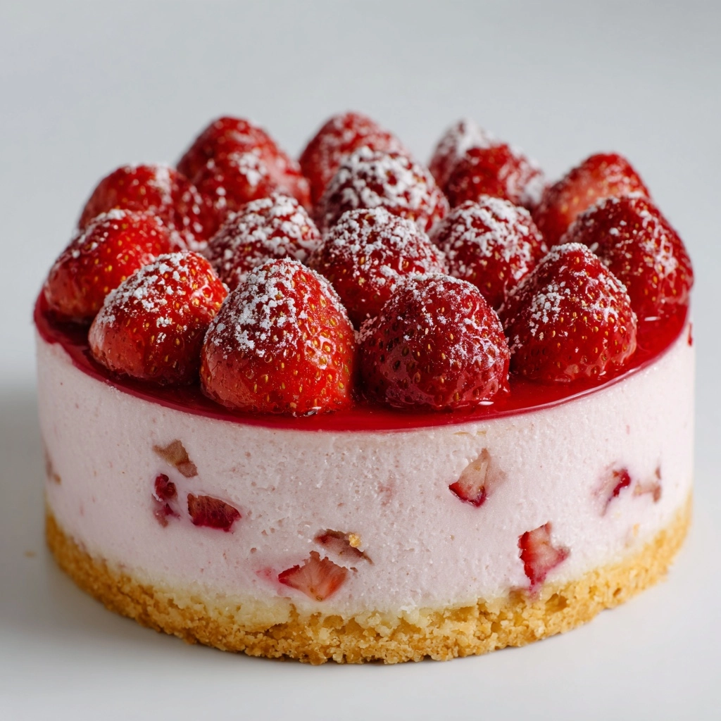 Strawberry Italian Cream Pound Cake Recipe - Recipe Image