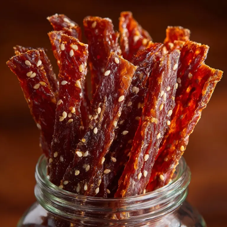 Honey Garlic Chicken Jerky Recipe
