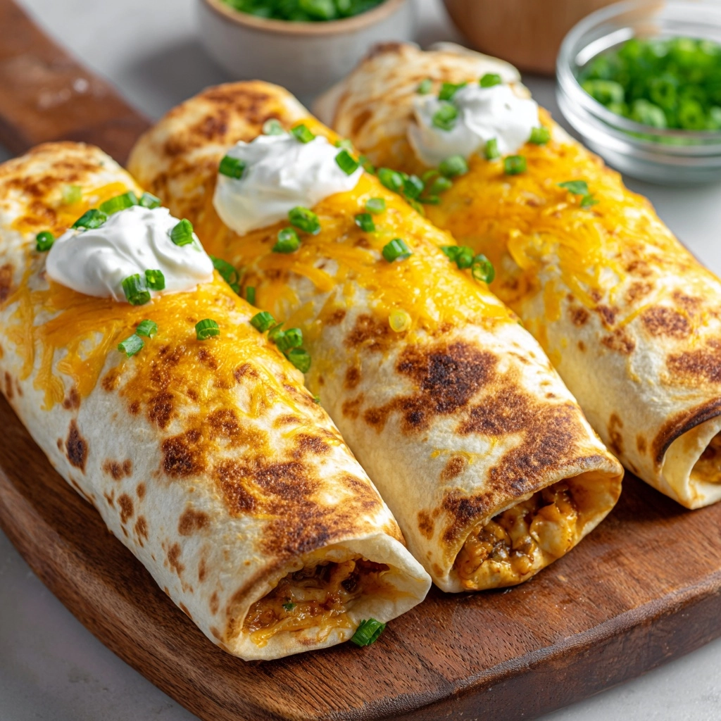 Toasted Chicken Salad Wrap Recipe - Recipe Image