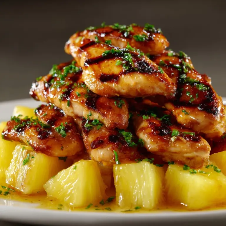 Spicy Pineapple Brown Sugar Chicken Recipe
