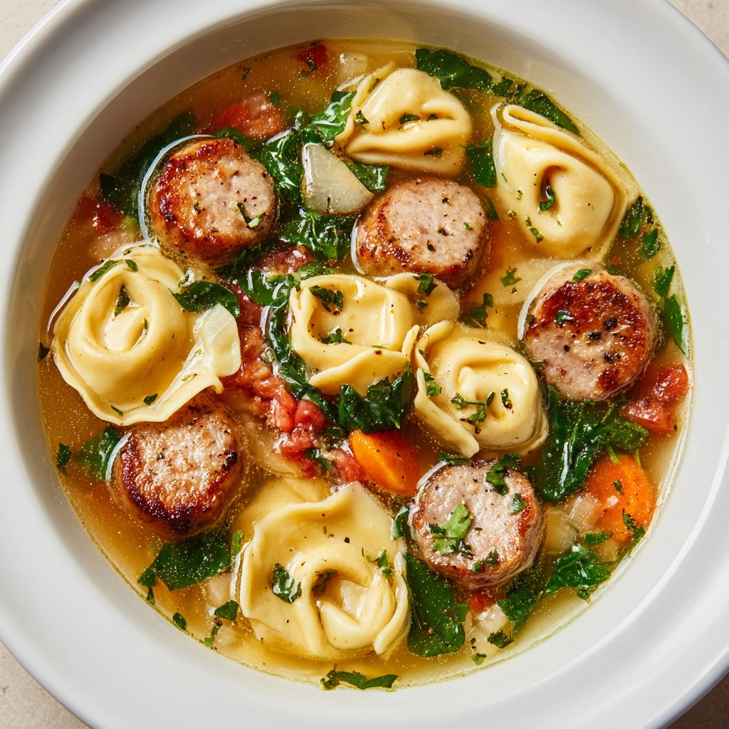 Sausage Tortellini Soup Recipe - Recipe Image