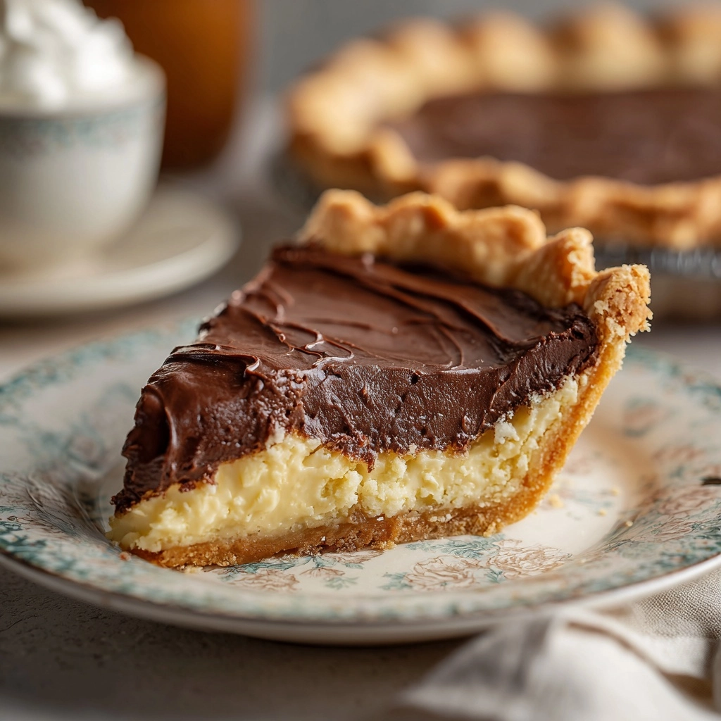 Old-Fashioned Chocolate Pie Recipe - Recipe Image