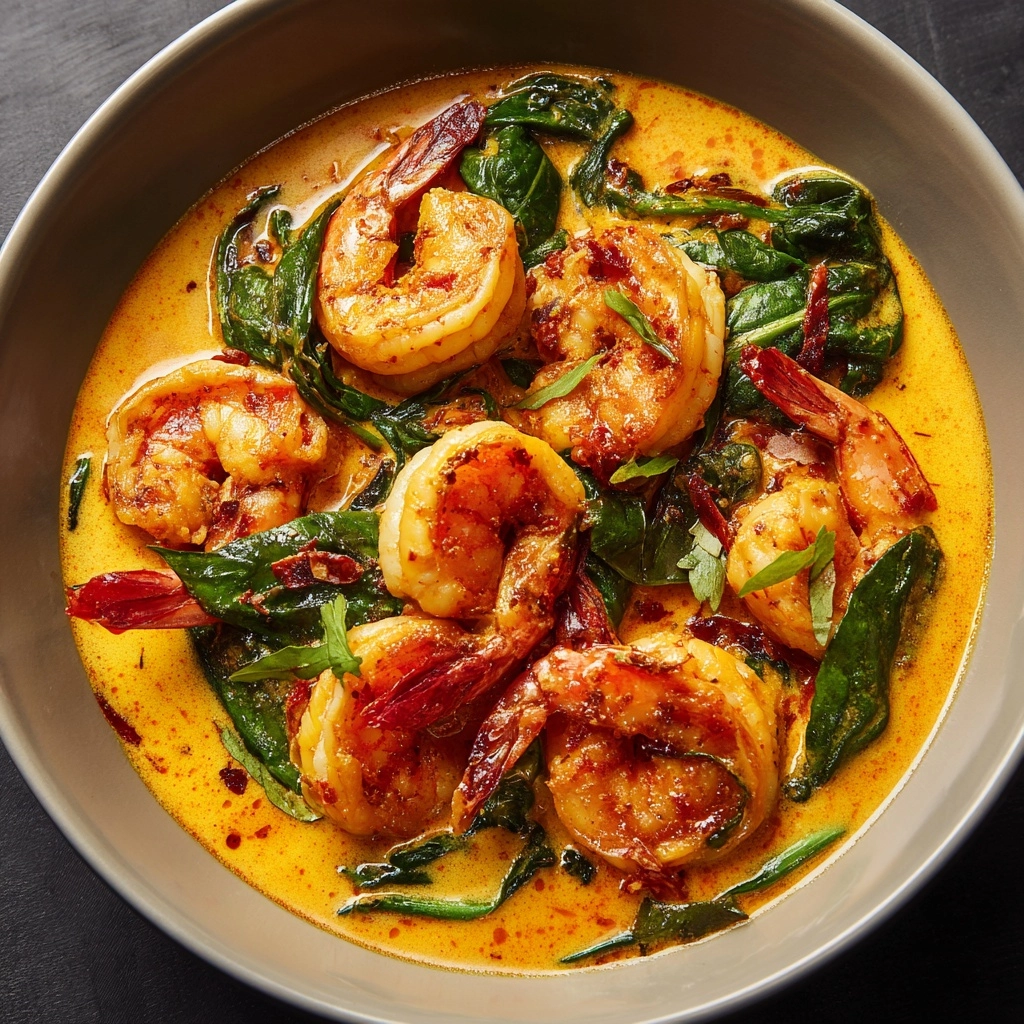 Thai Panang Curry with Prawns Recipe - Recipe Image