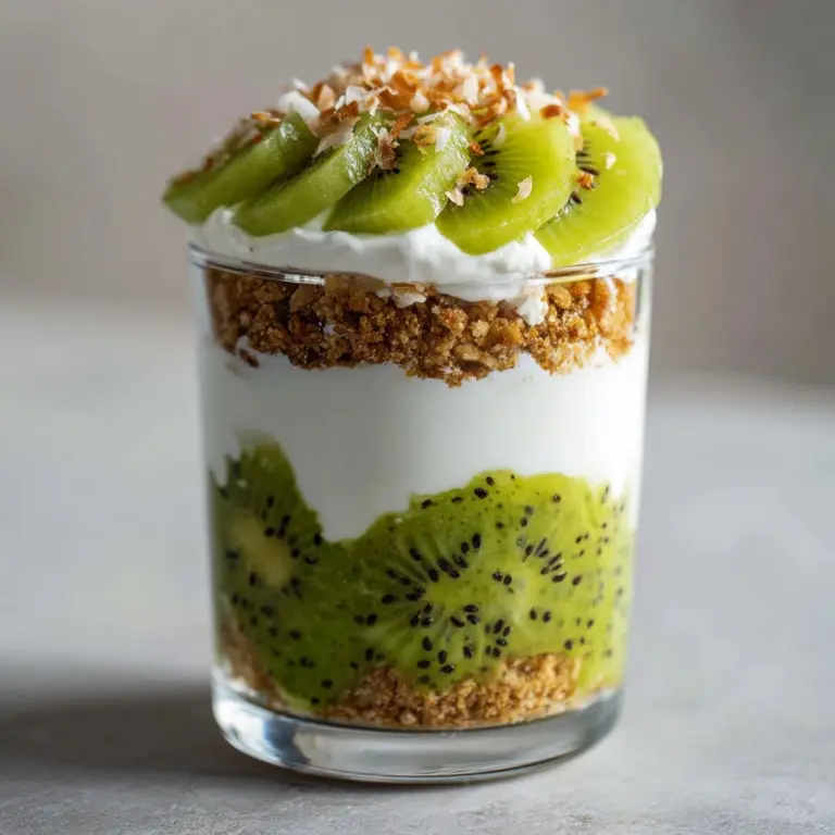 Kiwi and Coconut Parfait Recipe