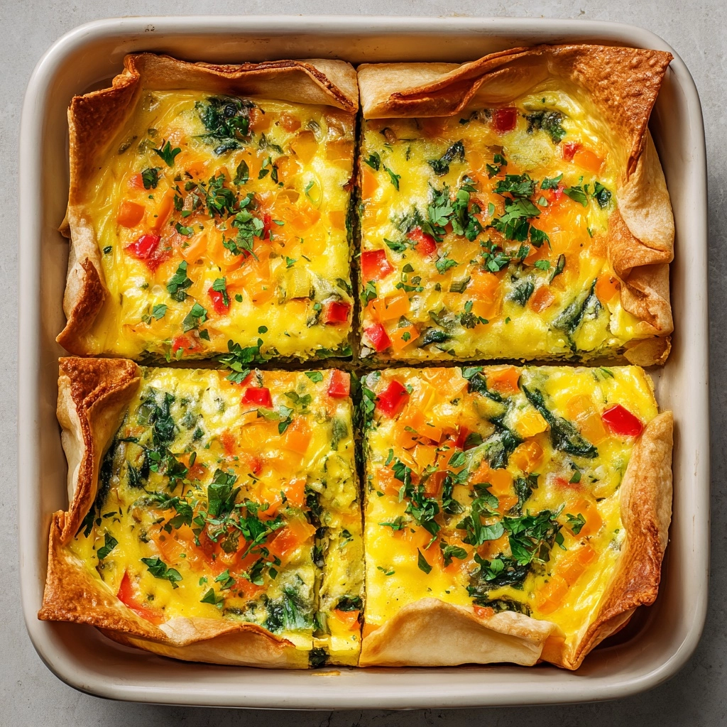 The Best Tortilla Quiche Recipe - Recipe Image