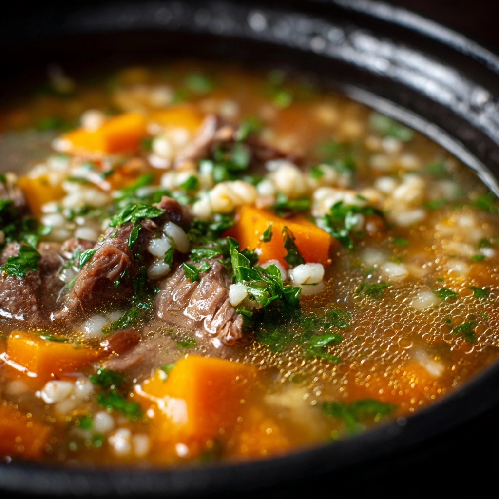 Beef and Barley Soup Recipe - Recipe Image
